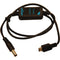 IndiPRO Tools 2.5mm DC Barrel to Mini USB 5 VDC Power Regulated Cable (24")
