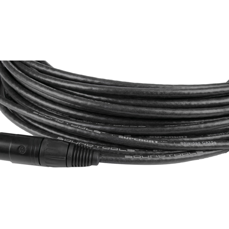 SoundTools SuperCAT Shielded CAT5e EtherCON Cable (Black, 50')