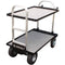 Backstage Equipment Magliner Junior Modified with 8" Wheels and 24" Shelves