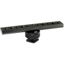 CAMVATE Cheese-Style NATO Rail with Shoe Mount Adapter