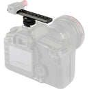 CAMVATE Cheese-Style NATO Rail with Shoe Mount Adapter