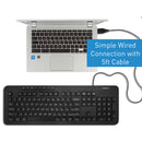 Macally Full Size 112 Key USB Keyboard for PC