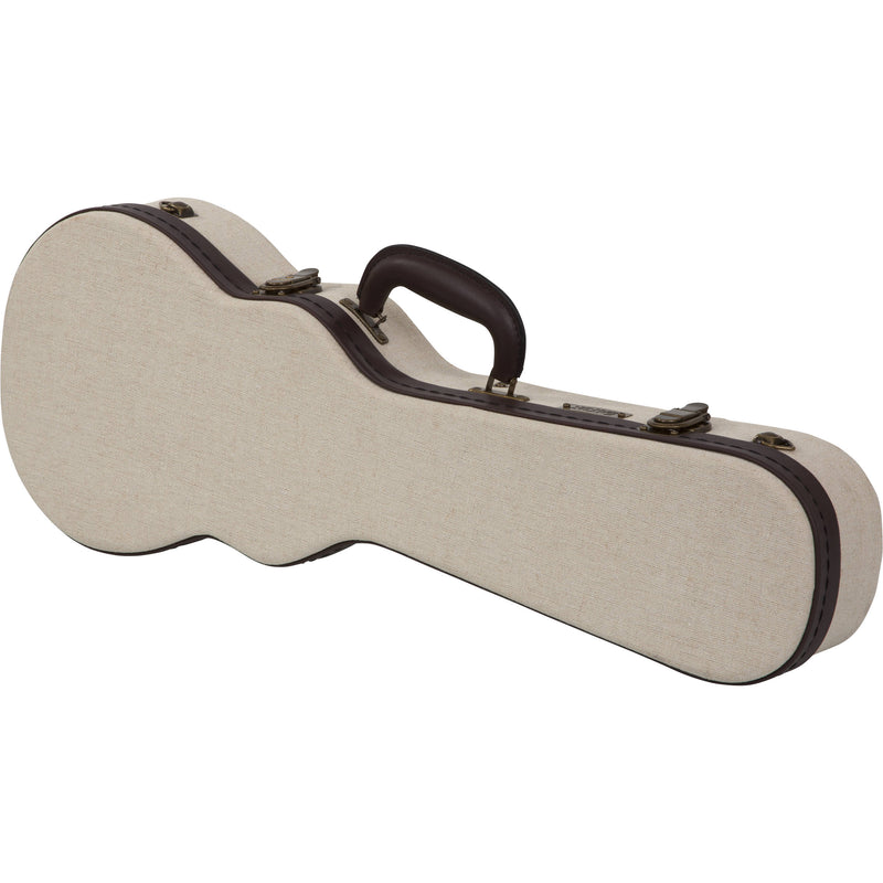 Gator Deluxe Wood Case for Concert Style Ukulele (Beige)