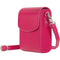 MegaGear PU Leather Camera Case for Canon PowerShot SX740 HS, SX730 HS (Hot Pink)