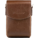 MegaGear PU Leather Camera Case for Canon PowerShot SX740 HS, SX730 HS (Dark Brown)