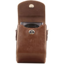 MegaGear PU Leather Camera Case for Canon PowerShot SX740 HS, SX730 HS (Dark Brown)