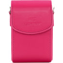 MegaGear PU Leather Camera Case for Canon PowerShot SX740 HS, SX730 HS (Hot Pink)