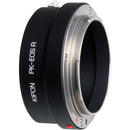 KIPON Basic Adapter for Pentax K Mount Lens to Canon RF-Mount Camera