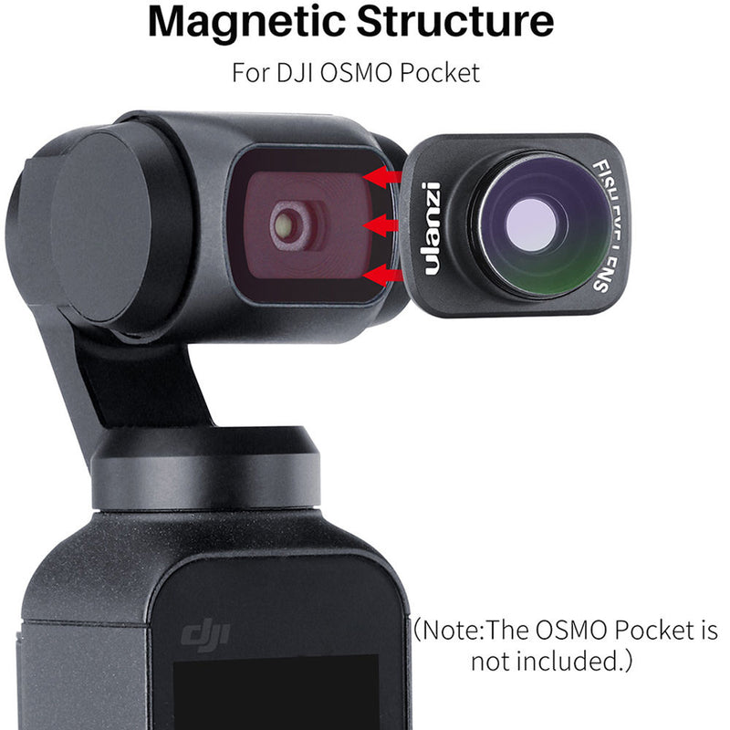 DigitalFoto Solution Limited Magnetic Fisheye Lens for DJI Osmo Pocket
