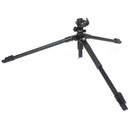 SLIK Pro AL-323BH4 Tripod with SBH-400 Triple Action Ball Head (Matte Black)