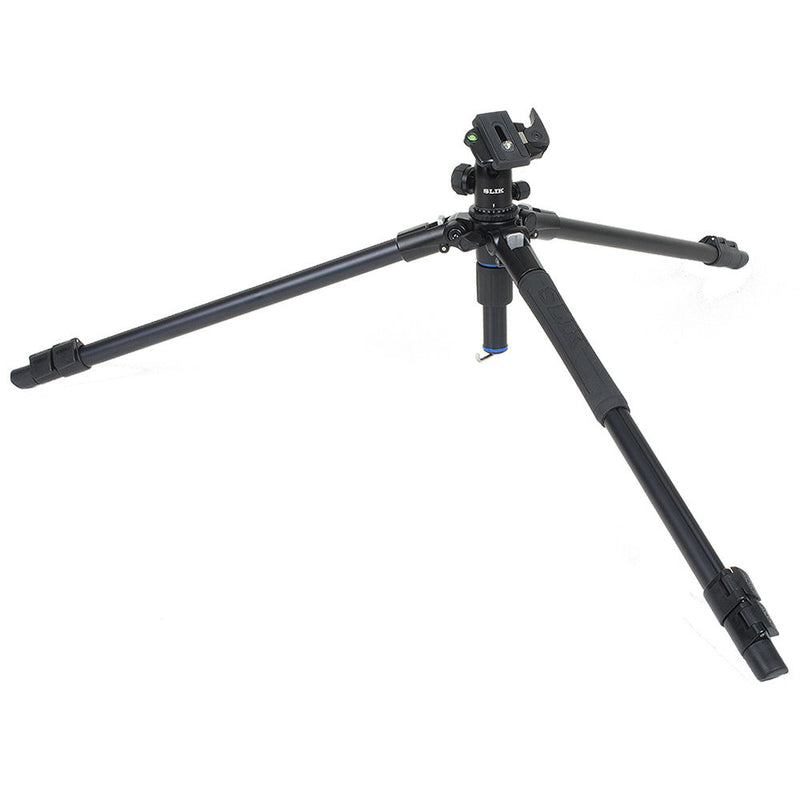 SLIK Pro AL-323BH4 Tripod with SBH-400 Triple Action Ball Head (Matte Black)