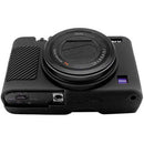 Amzer Soft Silicone Protective Case for Sony RX100 III, IV, V (Black)
