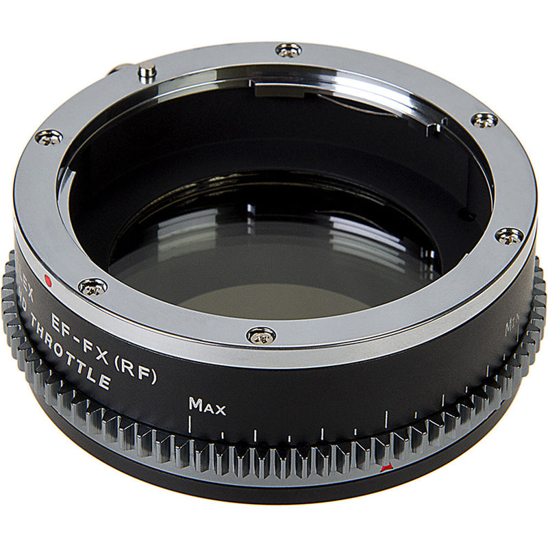 FotodioX Vizelex Cine ND Throttle Lens Mount Adapter for Canon EF or EF-S-Mount Lens to FUJIFILM X-Mount Camera