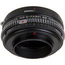 FotodioX Vizelex Cine ND Throttle Lens Mount Adapter for Nikon F-Mount, G-Type Lens to FUJIFILM X-Mount Camera