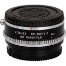 FotodioX Vizelex Cine ND Throttle Lens Mount Double Adapter Kit for Olympus OM-Mount Lens to Sony E-Mount Camera