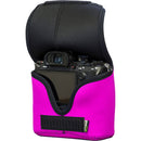 LensCoat BodyBag M&nbsp;with Grip for Sony Alpha a7 III, a7R III, a7R IV, a9, a9II (Pink)