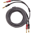 ELAC Sensible Speaker Wire with Dual Banana to Banana Connectors Bundle (Pair, 10')