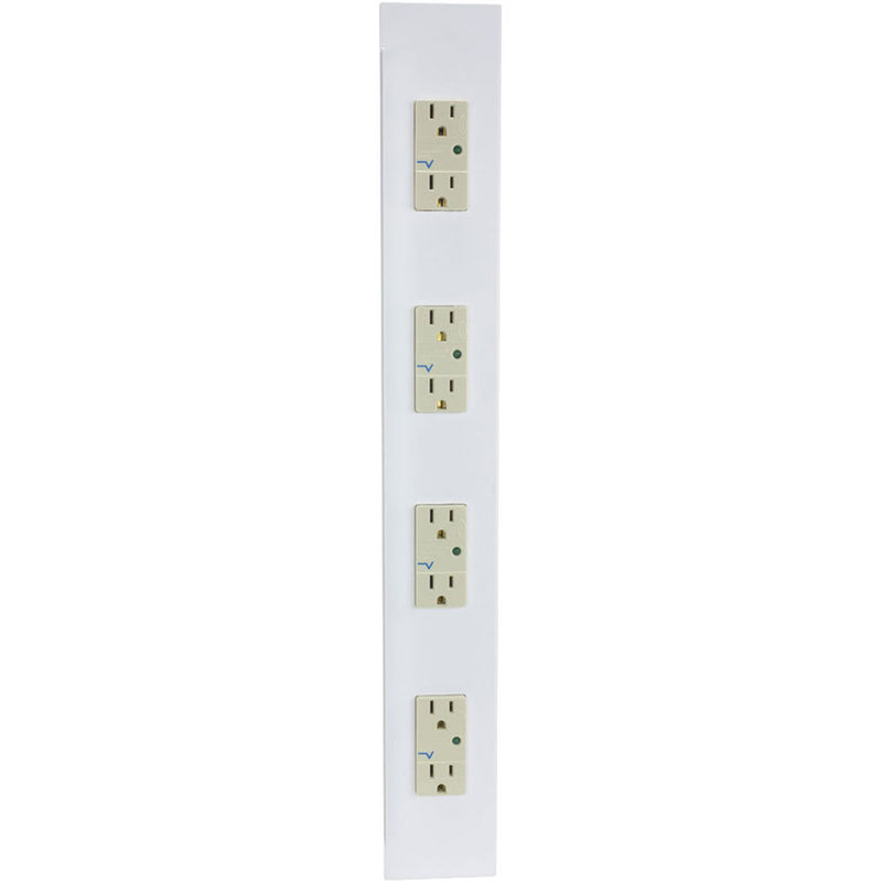 FSR AC Bracket with Four 15A Receptacles for Large Wall Boxes