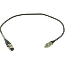 Ambient Recording 3-Pin Mini-XLR Female to 3.5mm TRS Screw Lock Cable (15.5')
