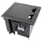 FSR 3 Section Table Box with 1 Universal Bracket (Brushed Anodized Black)