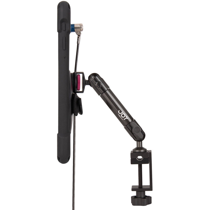The Joy Factory MagConnect Carbon Fiber Bold MPS C-Clamp Mount for Galaxy Tab A 10.5"