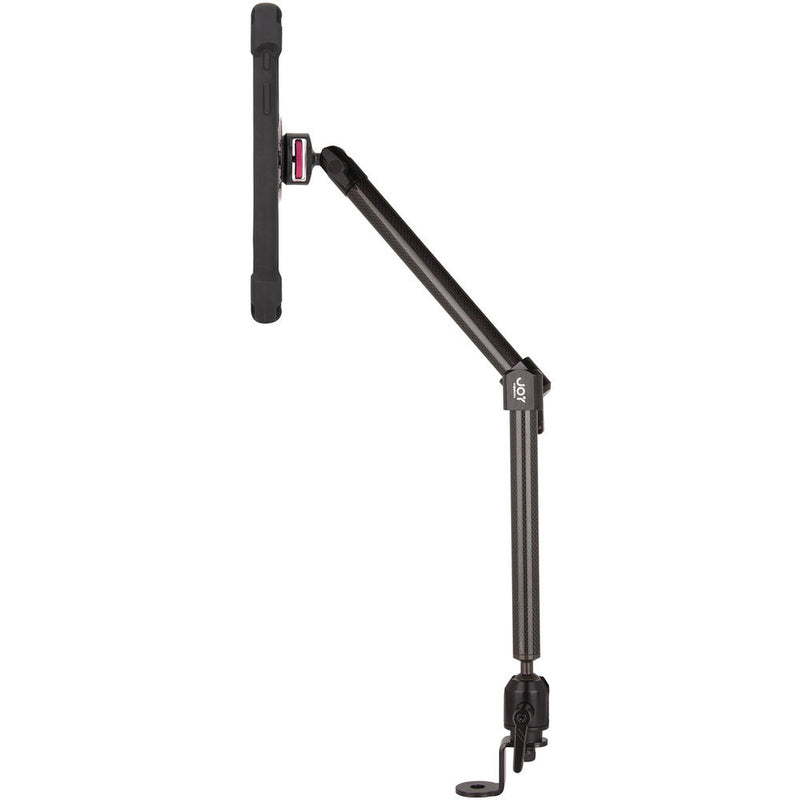 The Joy Factory MagConnect Carbon Fiber Dual Arm Bold M Seat Bolt Mount for Samsung Galaxy Tab A 8"