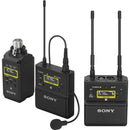 Sony UWP-D26 Camera-Mount Wireless Combo Microphone System Kit (UC14: 470 to 542 MHz, Black Hiding Kit)