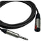 Canare Starquad TRSM-TRSF Extension Cable (Black, 25')