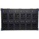FXLion 12-Bay Wall Charger (Gold Mount, 16.8V 4A)