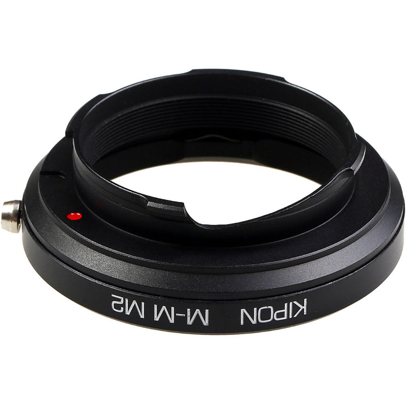 KIPON 10mm, M2 Macro Adapter with 6-Bit Coding for Leica M-Mount Lens to Leica M-Mount Camera