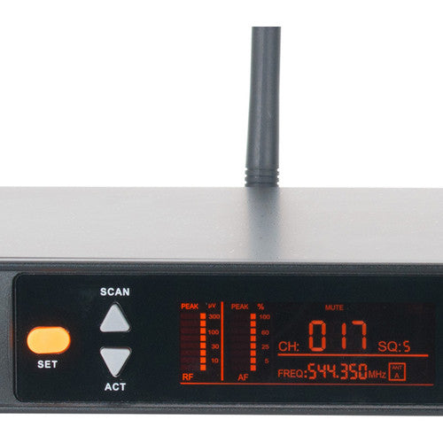 American Audio WM-219 Two-Channel UHF Wireless Handheld Microphone System