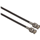 Canare HD-SDI Video Coaxial Cable with BNC to BNC Connectors (15', Black)
