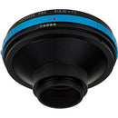 FotodioX Nikon F Mount G-Type Pro Lens Mount Adapter with Aperture Dial for CS-Mount Cine & CCTV Cameras
