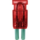 Bittree 12 GHz Mini-WECO 75-Ohm Looping Plug (Red)