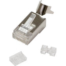 Platinum Tools RJ45 Cat 6a/7 Shielded Modular Connector (100-Pieces, Bag)