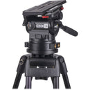 Miller CiNX 3 Fluid Head with ENG Carbon Fiber 2-Stage Heavy-Duty Tripod Kit