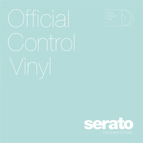 Serato 10" Control Vinyl (Pair, Glow in the Dark)
