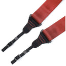 Movo Photo Ultrasoft Nylon-Webbed Shoulder/Sling Camera Strap with Anti-Fatigue Gel Neck Pad (Coral)