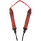 Movo Photo Ultrasoft Nylon-Webbed Shoulder/Sling Camera Strap with Anti-Fatigue Gel Neck Pad (Coral)