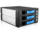 iStarUSA 2x 5.25 to 3x 3.5 12Gb/S Rack - Blue