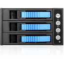iStarUSA 2x 5.25 to 3x 3.5 12Gb/S Rack - Blue