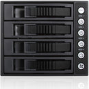 iStarUSA 3x 5.25 to 4x 3.5 12Gb/S Rack - Black