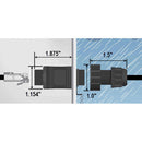 Platinum Tools Waterproof RJ45 Bulkhead Coupler