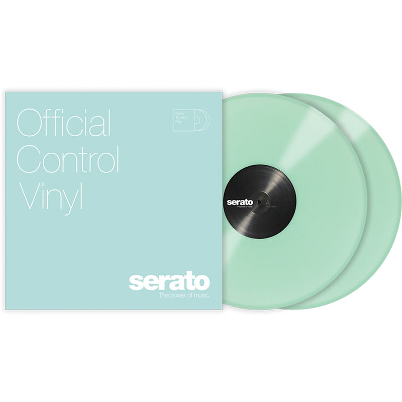 Serato 7" Control Vinyl (Pair, Glow in the Dark)