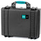 HPRC 2500F HPRC Hard Case with Foam (Black with Blue Handle)