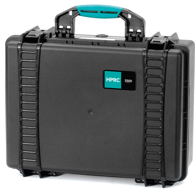 HPRC 2500F HPRC Hard Case with Foam (Black with Blue Handle)