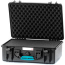 HPRC 2500F HPRC Hard Case with Foam (Black with Blue Handle)