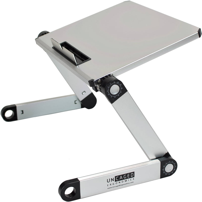 Uncaged Ergonomics WorkEZ Light Laptop Stand (Silver)
