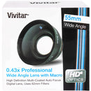 Vivitar 55mm 0.43x Wide Angle Attachment Lens