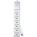 CyberPower MP1073SS 6-Outlet Essential Surge Protector (White, 2-Pack)